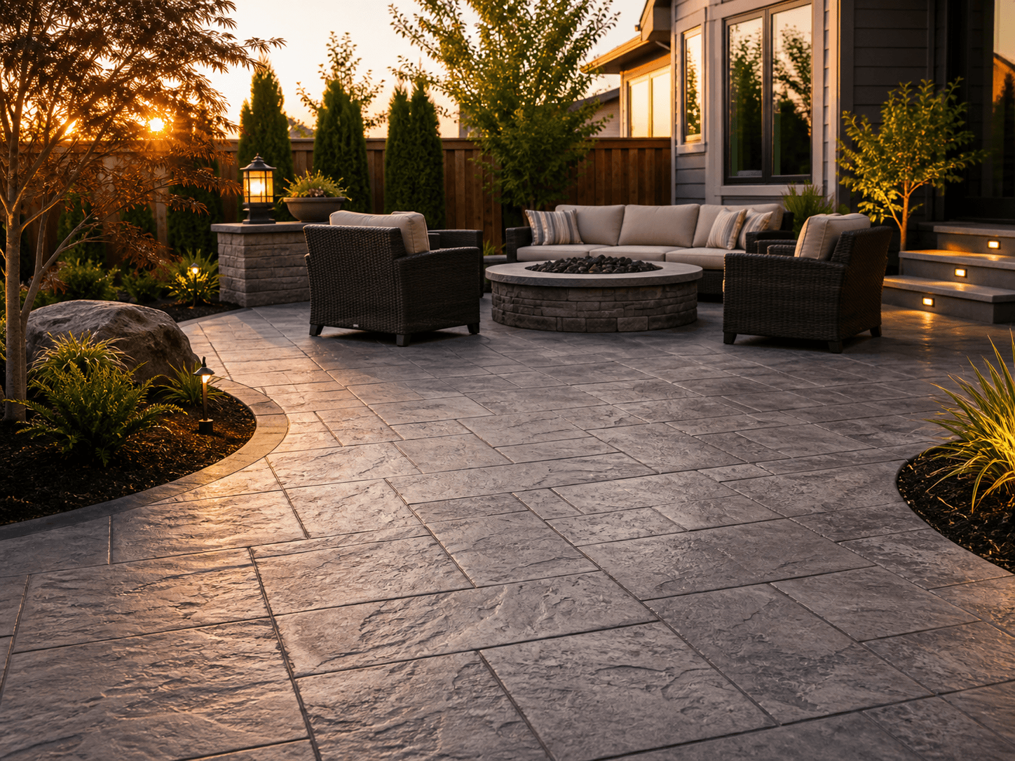 Stamped & Decorative Concrete